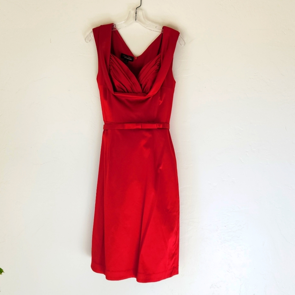 Candice Gwinn Red Trashy Diva Dress for Holidays